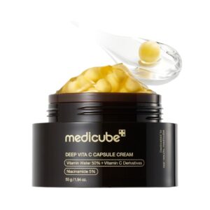 Medicube Deep Vitamin C Golden Capsule Face Moisturizer